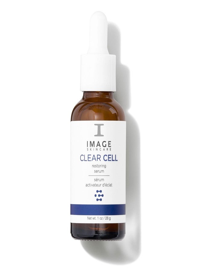 IMAGE Skincare, CLEAR CELL Restoring Serum, Balancing and Mattifying Facial Serum for Oily Prone Skin, 1 oz - Image 1
