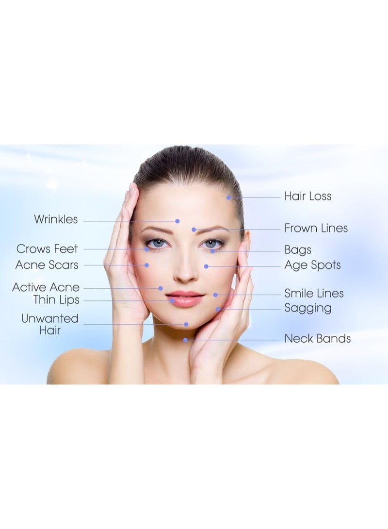 Microneedling Pen Skin Care Instrument with 24 Replaceable Cartridges – 10 x 36-Pin, 10 x Nano, 4 x 12-Pin, Professional Face and Body Therapy Kit - Image 3