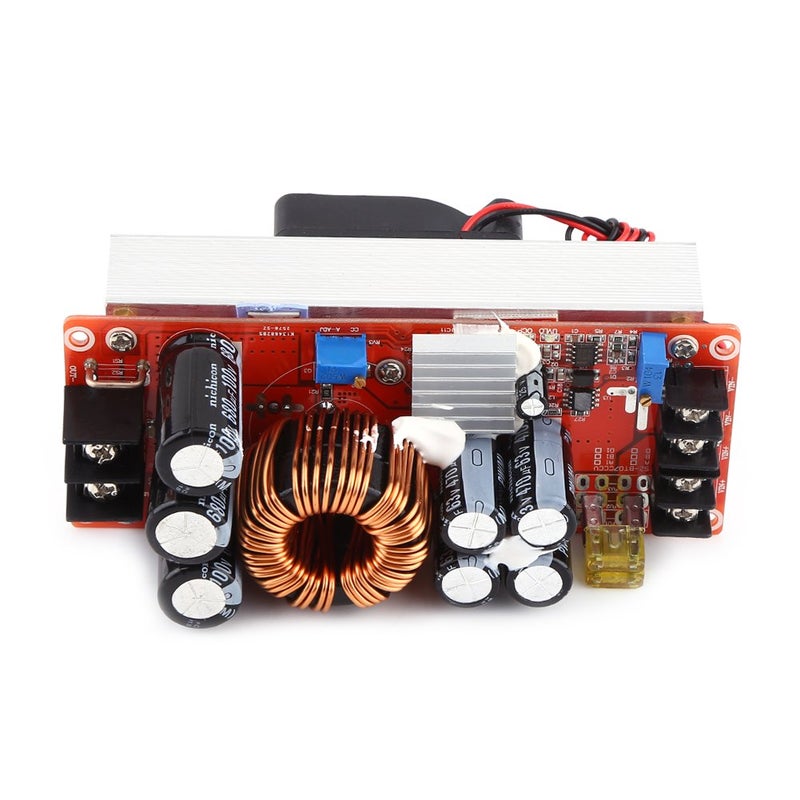 klarako Double Elevator 42v Durable 10a,1500W 30A DCDC Boost Converter Step up Power Supply Module in 10~60V Out 12~90V - Image 5