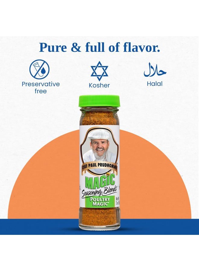Chef Paul Magic Seasoning Blends Chef Paul Poultry 57g - Image 3
