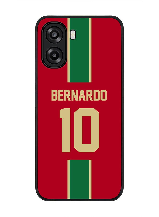 Stylizedd For Oppo A6x 5G / A6x 4G Case,Slim fit Camera Protection, Shockproof Thin Phone cover  - Football - Portugal,  Bernardo - Image 1