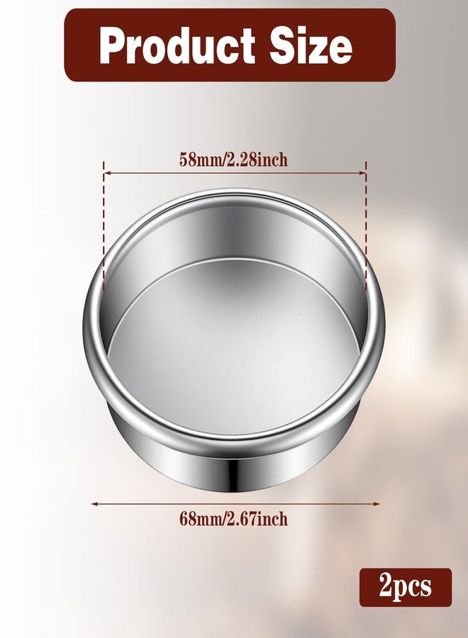 MBAIYO 2-Pack 58mm Backflush Inser Basket, 58mm Espresso Machine Portafilter Accessories, Stainless Steel Portafilter Pasket Blind Filter Backflush Disc for Cleaning Fits Most of Espresso Machines - Image 5