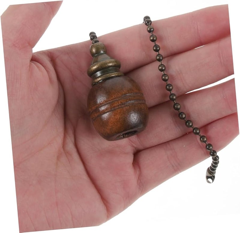 سلسلة سحب مروحة سقف غارنيك طويلة مطرزة بخرز زخرفي، كمية العبوة 1 - Image 3