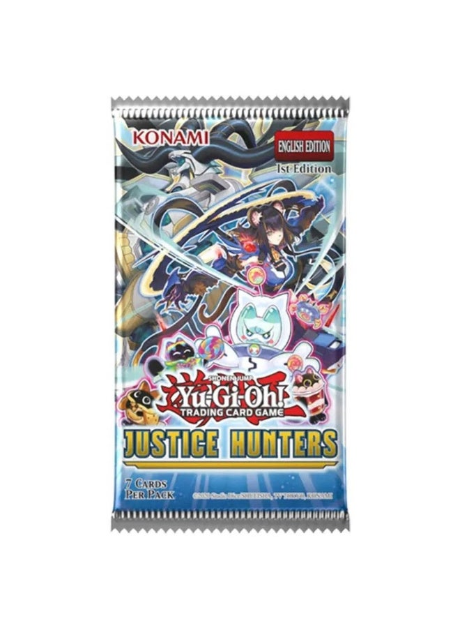 Konami Yu-Gi-Oh TCG: Justice Hunters Booster Single Pack (1 Random Piece) - Image 1