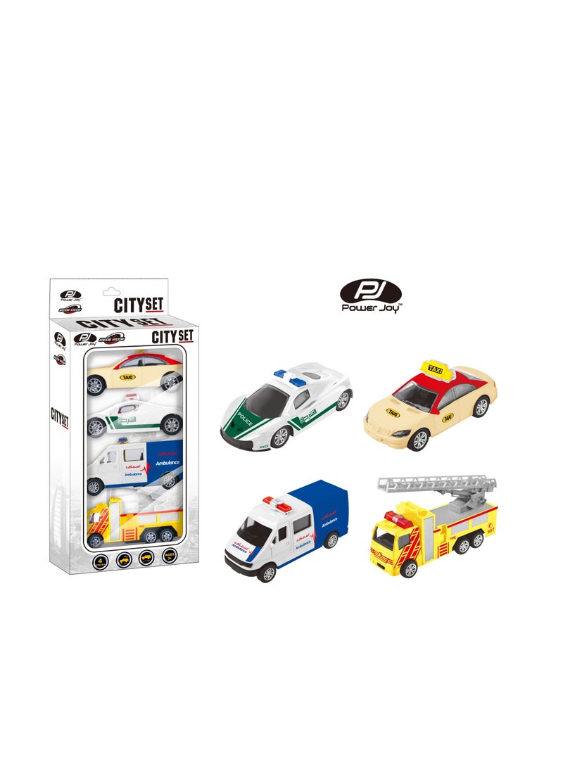 Power Joy Scale Vroom Die Cast DXB City Set  - Image 4