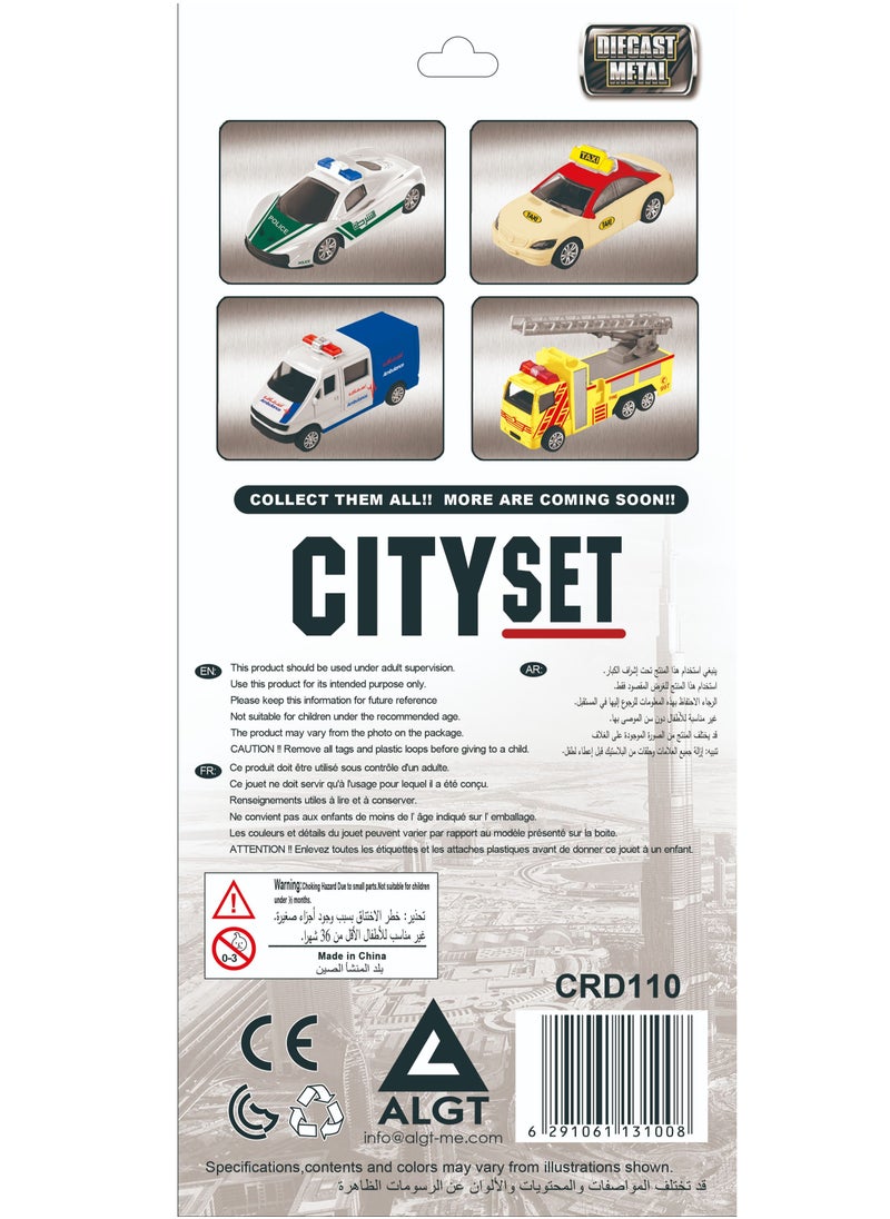 Power Joy Scale Vroom Die Cast DXB City Set  - Image 2