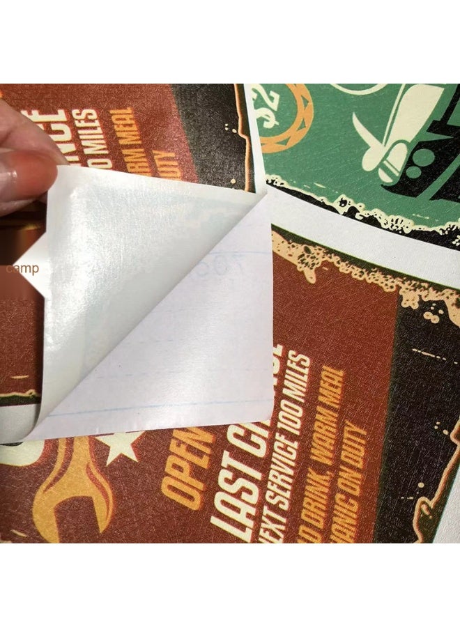 Anna 45*200cm 3D Waterproof and Moisture-Proof Self-Adhesive Wallpaper for Home Decor - Image 4