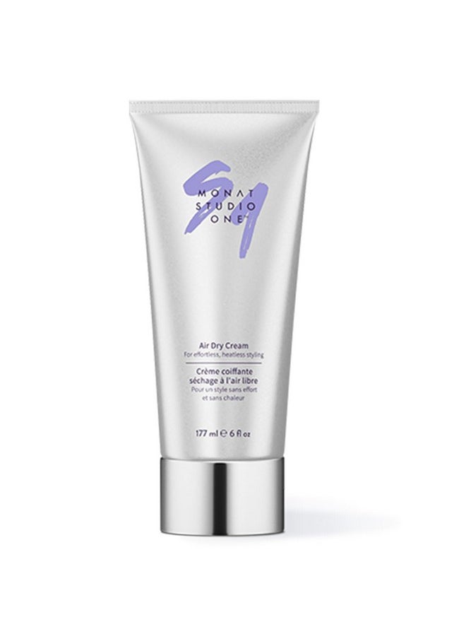 monat - Studio One™ Air Dry Cream Soft Hair Styling Cream For Touchable Hold And Humidity Protection. Hair Frizz Control For Allhair Types And No Heat Needed Net Wt. 177 Ml / 6 Fl. Oz. - Image 1