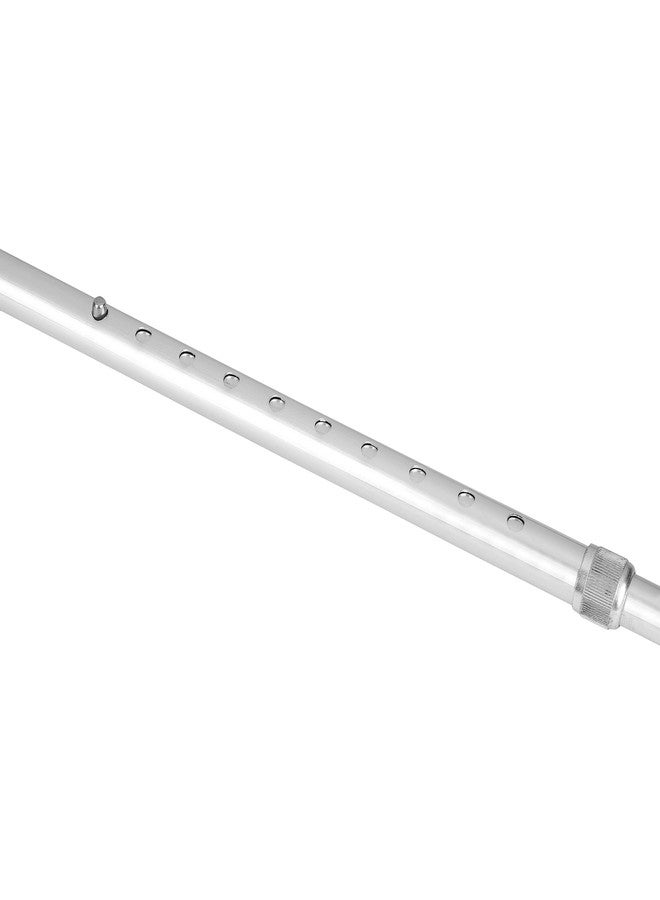 عصا مشي داعمة للمرفق من دكتور تورسو | قابلة لتعديل الارتفاع | هيكل من الألومنيوم بالكامل | رمادي | عكاز لمرضى كسور الساق | للرجال والنساء وكبار السن - Image 4