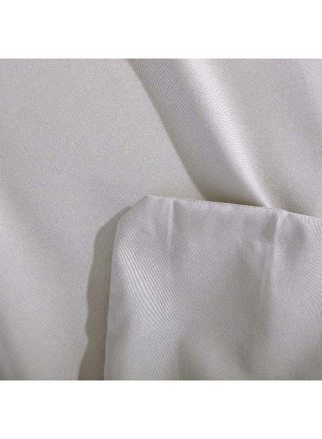 EVOLIVE Ultra Soft Microfiber Pillowcases (Grey, 21"x54")  - Image 5