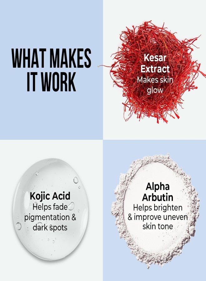 Dr. Sheth's Kesar & Kojic Acid Oil-Free Moisturizer | For Pigmentation-Free & Glowing Skin | Kesar Extract, 1% Kojic Acid, Alpha Arbutin | Lightweight, Fast-Absorbing & Non-Sticky,Gel Cream Texture | For Oily- Skin | For Men & Women | 100 g - Image 5