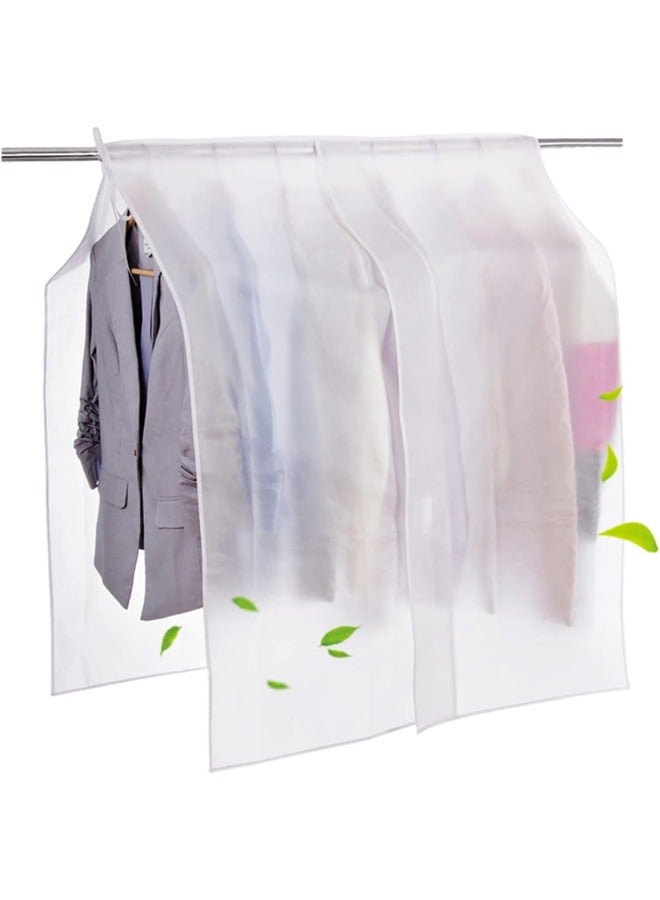 Clothes Dust Covers,Clear Garment Bags for Clothes Storage Closet,Clear Breathable Dust Cover for Hanging Clothes Storage - Image 2