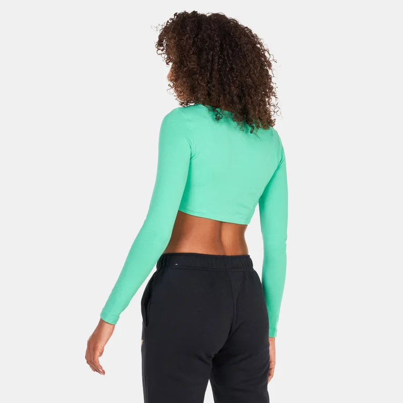 Nike Green Women's Sportswear Crop Top for Women | Best Price UAE