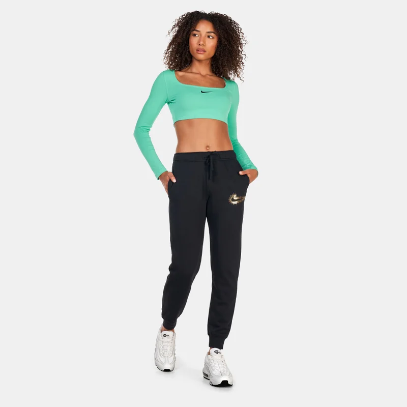 Nike Green Women's Sportswear Crop Top for Women | Best Price UAE