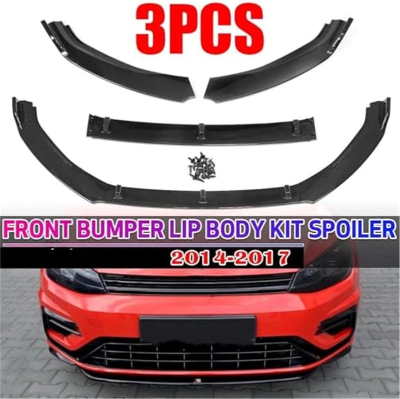 Wivplex Car Front Spoiler Body Kit for VW Golf MK7 - Image 4
