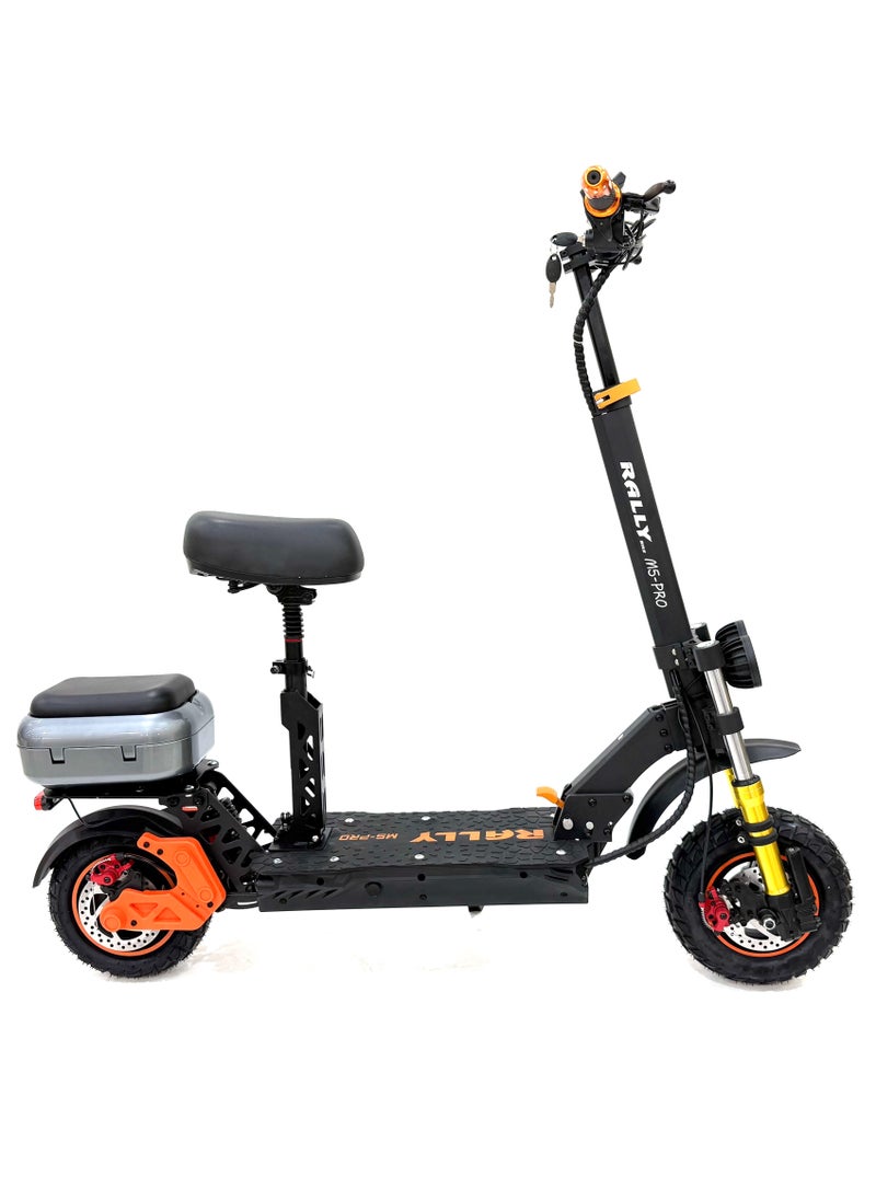 RALLY BICYCLE - RALLY SCOOTER model M5-PRO, Recomended for adults, 48V 15AH battery, 2000W motor, max speed is 65 km/h, Range is 45-50 km, Include rear box - Image 1