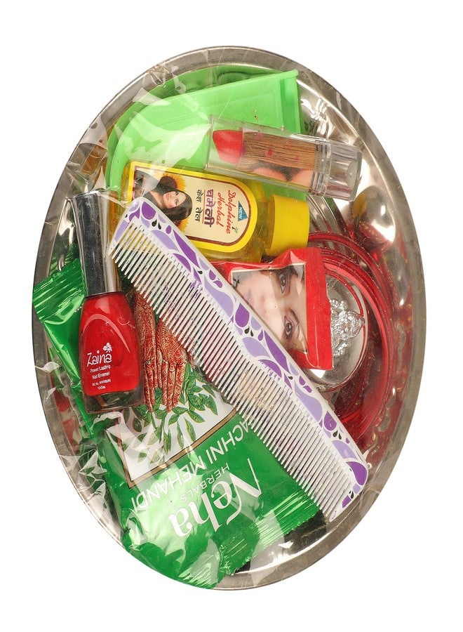 ROLIMOLI MATA Ka Shringaar Set of 11 for Every Festive Season Puja Kit Box (Multicolour) - Image 1