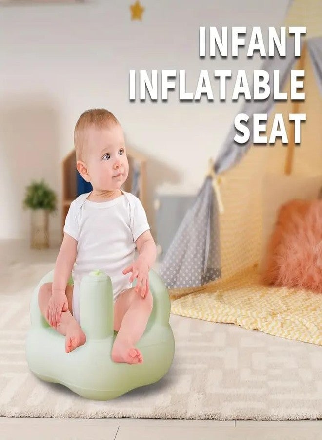 FEELING MALL Inflatable Baby Bathchair, Newborn Baby Bath Chair seat for Infant, Non-Slip Baby Pool for Sitting up, Portable Toddler Chair Shower, Foldable Travel Chair for Pool - Image 5