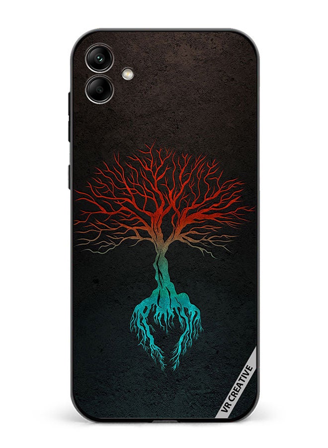 VR CREATIVE Protective Case Cover For Samsung Galaxy A04 Tree Design Multicolour - Image 1