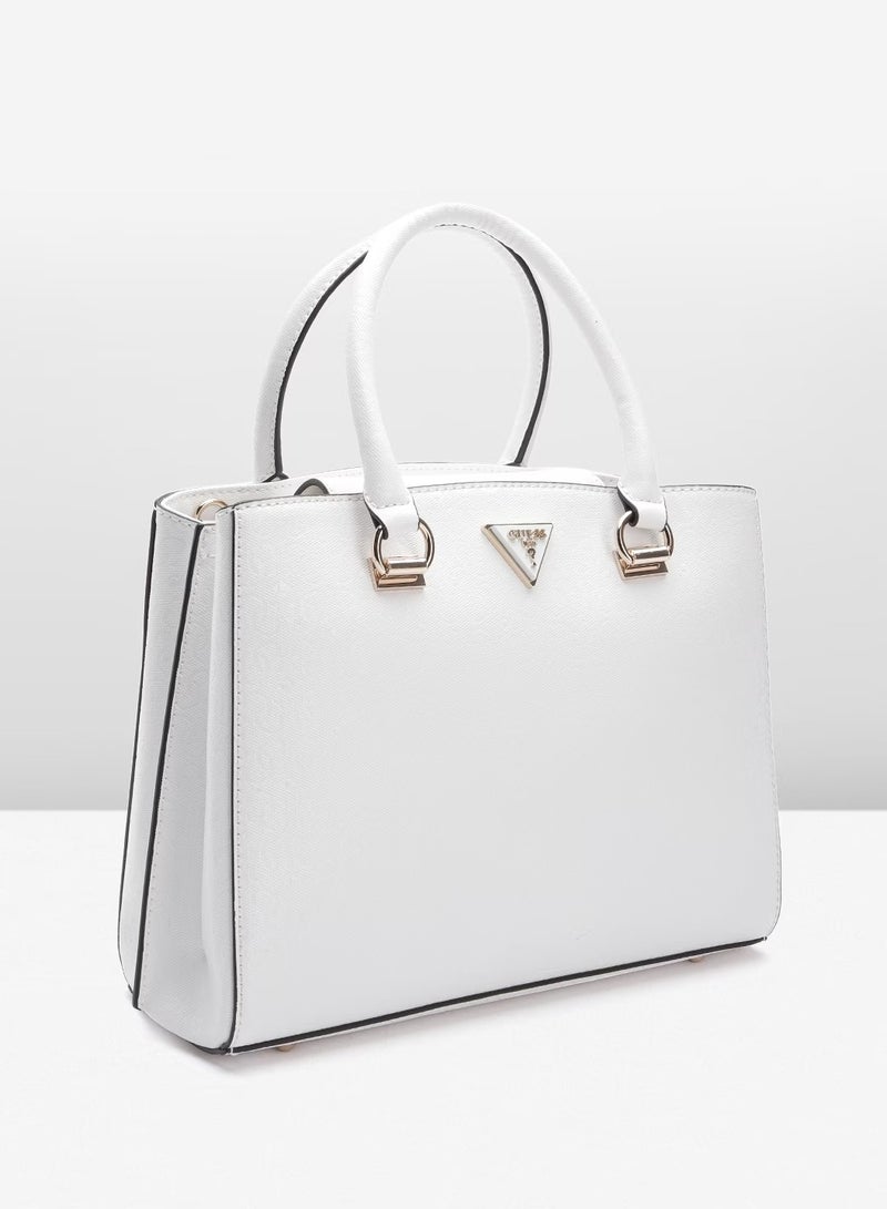 GUESS Womens Alexie Satchel Bag Satchel Bag  - Image 3