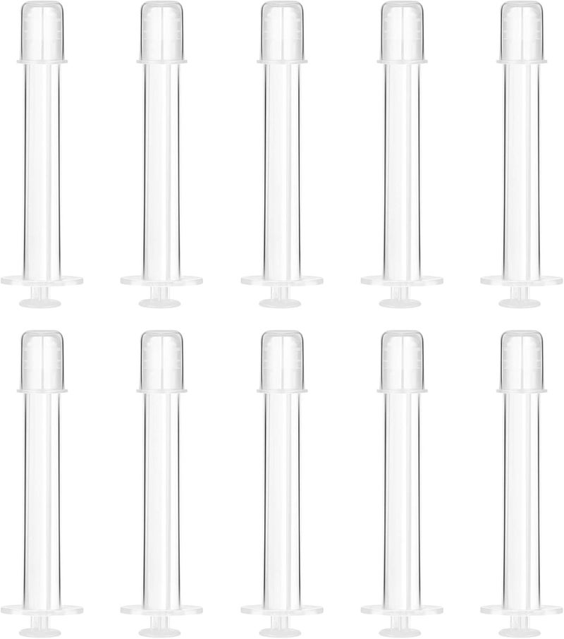 comfrt Vaginal Cream Applicators (10 Count), Personal with Small Cap Lube Applicator for Female Women Ladies - Image 1