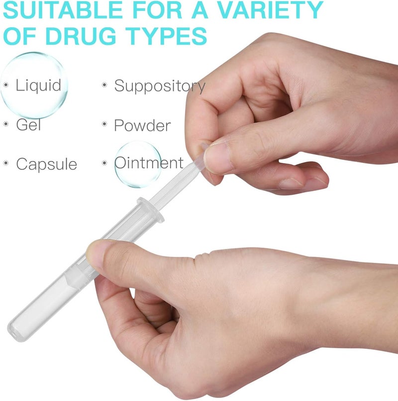 comfrt Vaginal Cream Applicators (10 Count), Personal with Small Cap Lube Applicator for Female Women Ladies - Image 2