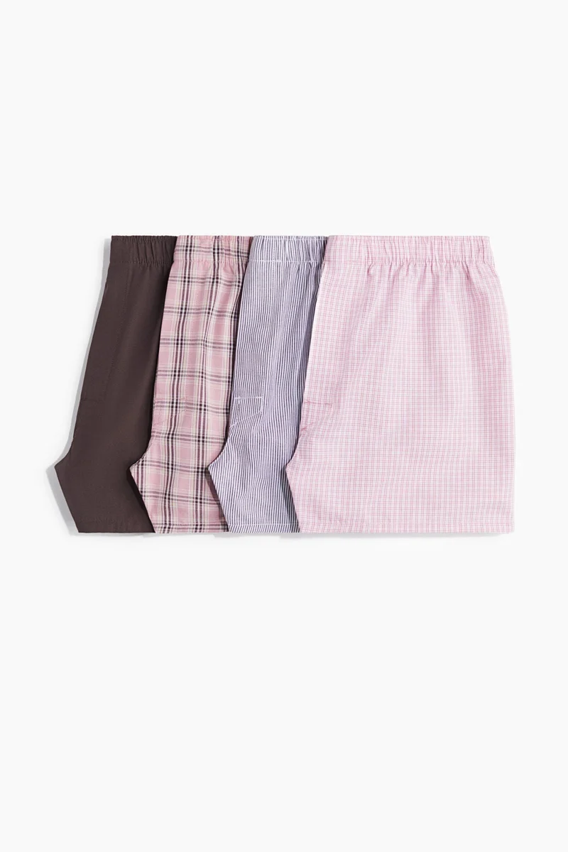 H&M 4-pack woven boxer shorts
