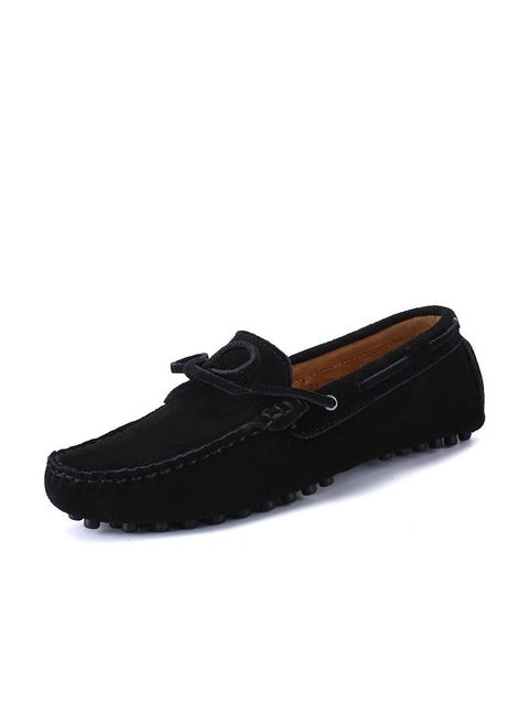 Men's Casual Bean Shoes Black