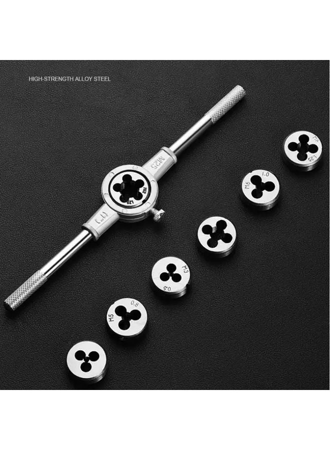 40pcs ProMaster Metric Tap And Die Set M3 M12 Alloy Steel High Hardness DIY Tool Kit - Image 5