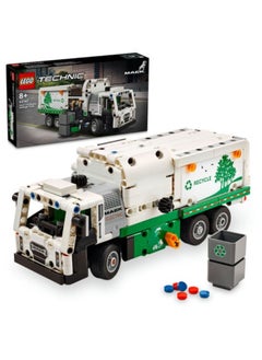 ليغو مجموعة بناء شاحنة القمامة الكهربائية Mack® Lr 42167  - Image 1