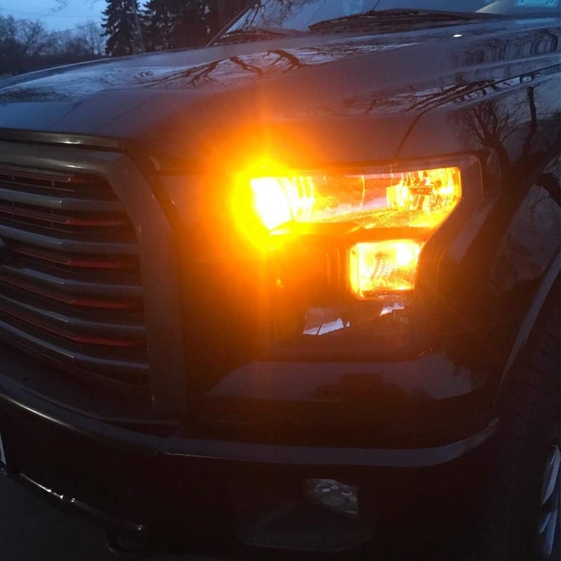 Alla Lighting CAN Bus T20 7440 7443 LED Bulbs Amber Yellow Turn Signal Lights - Image 5