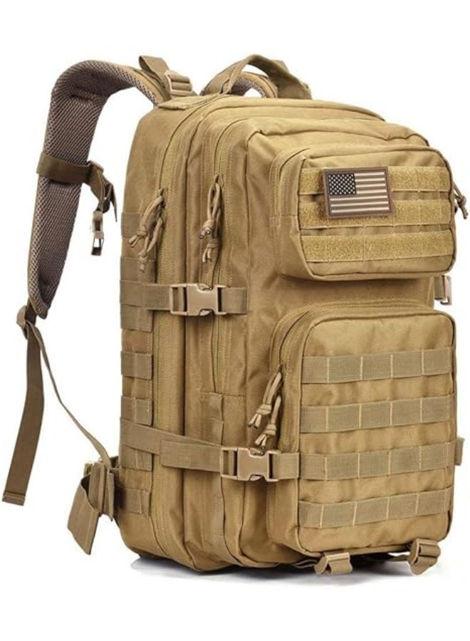 BlueFire 50L Military Tactical Backpack - 3 Day Assault Pack MOLLE System, Water-Resistant, Large Capacity Rucksack for Men & Women, Hiking, Camping, Hunting & Travel Bug Out Bag - Image 1