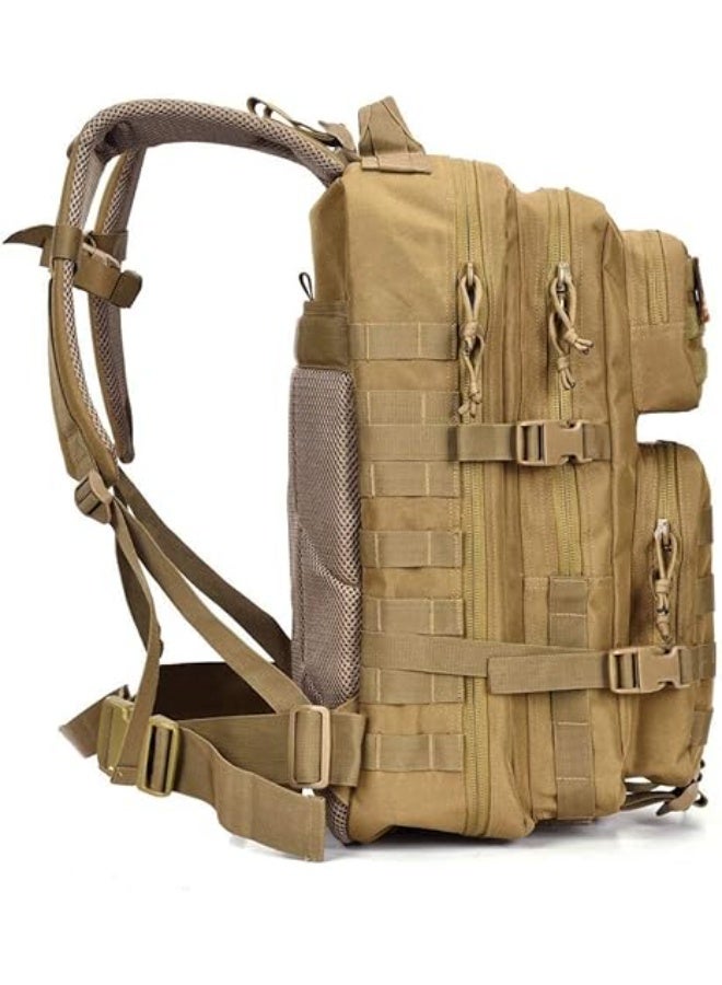 BlueFire 50L Military Tactical Backpack - 3 Day Assault Pack MOLLE System, Water-Resistant, Large Capacity Rucksack for Men & Women, Hiking, Camping, Hunting & Travel Bug Out Bag - Image 4