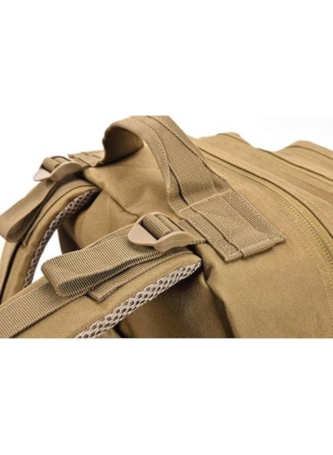 BlueFire 50L Military Tactical Backpack - 3 Day Assault Pack MOLLE System, Water-Resistant, Large Capacity Rucksack for Men & Women, Hiking, Camping, Hunting & Travel Bug Out Bag - Image 3