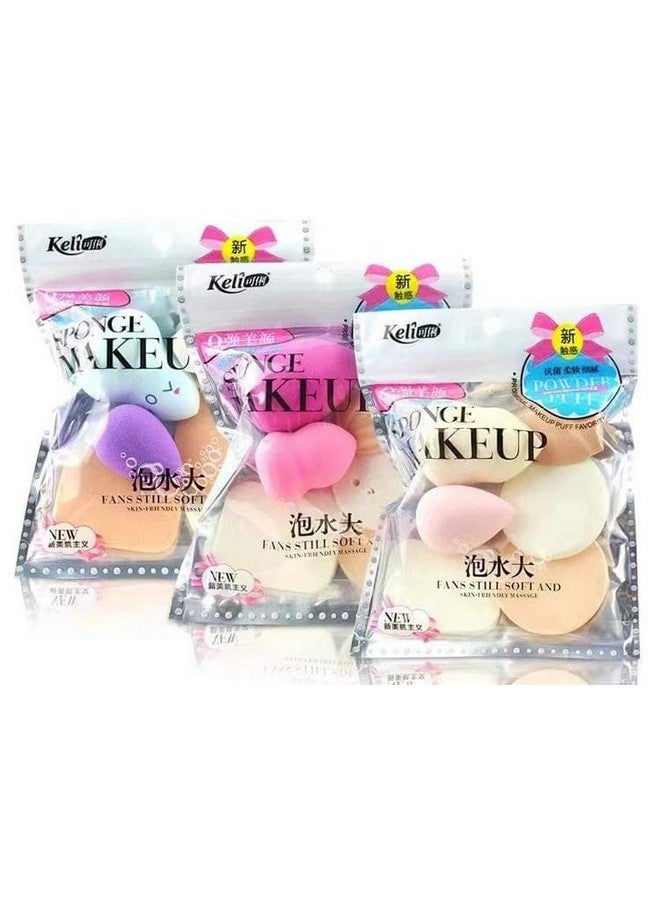 La belleza Soft Wonder Makeup Sponge 3-Pack: 15 Pcs Perfect Blend For Flawless Face Makeup - Image 1
