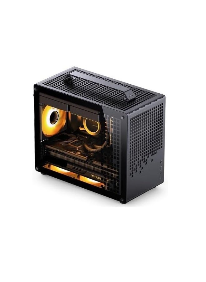 حاسوب ألعاب محمول صغير بميزانية سوداء: Ryzen 7 | RTX 3050 6GB رسومات | 16GB RAM | 1TB SSD NMVE/SATA | Windows 11 | جاهز للإنترنت WIFI 6 - Image 1