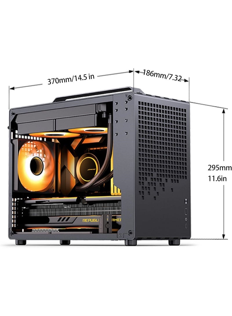 حاسوب ألعاب محمول صغير بميزانية سوداء: Ryzen 7 | RTX 3050 6GB رسومات | 16GB RAM | 1TB SSD NMVE/SATA | Windows 11 | جاهز للإنترنت WIFI 6 - Image 3