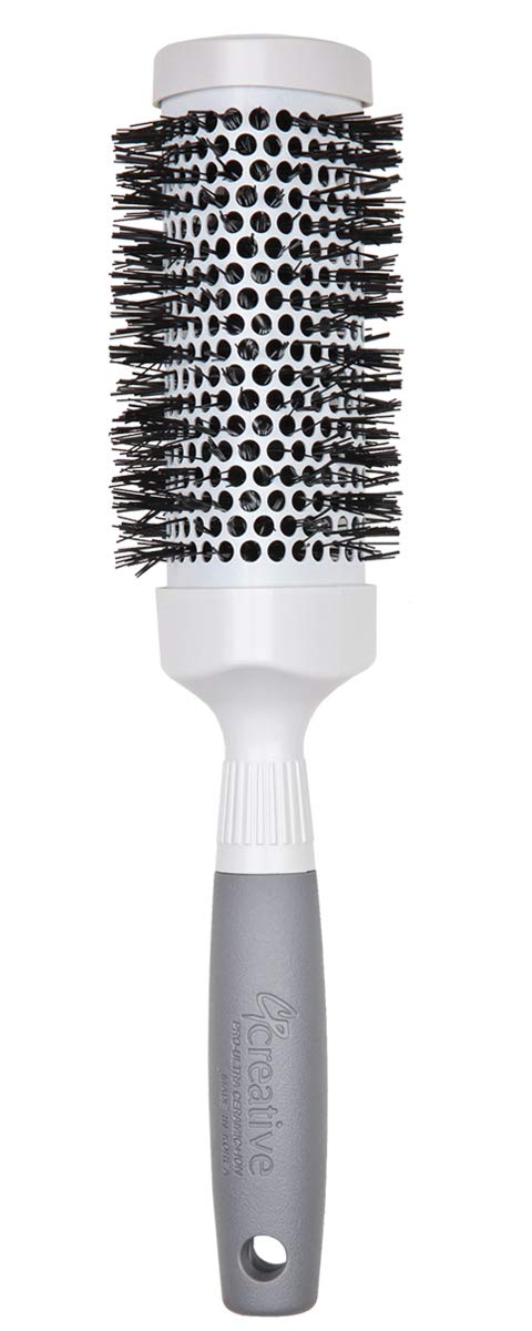 Creative Hair Brushes Triangle Ceramic & Ionic CR100 PRO, Medium 2.5" - Image 4