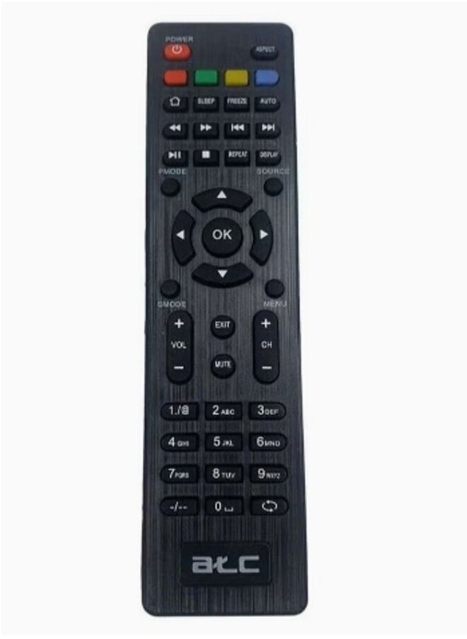 ATC Universal Infrared TV Remote Control Black for LED ATC TVs  - Image 1