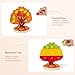 Woodtoe Montessori Toys for 3 4 5 6 Year Old Pumpkin Picking Magnetic Leaves Tree Toy Toddler Fine Motor Skill Toy Wooden Sensory Color Sorting Toys Autumn Pumpkin Toy Birthday Gifts for Kids 36 - Image 4
