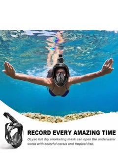 Full face Snorkeling mask with New Safety Breathing System and Camera Stand with 180-degree Panoramic View - pzsku/Z30B35A9D7ADDA7B9482AZ/45/_/1683714576/5035af72-deca-4d6b-afa0-feb4f1da967b