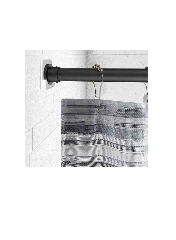 PROMASS Adjustable Shower Curtain Rod Grey 190cm  - Image 3