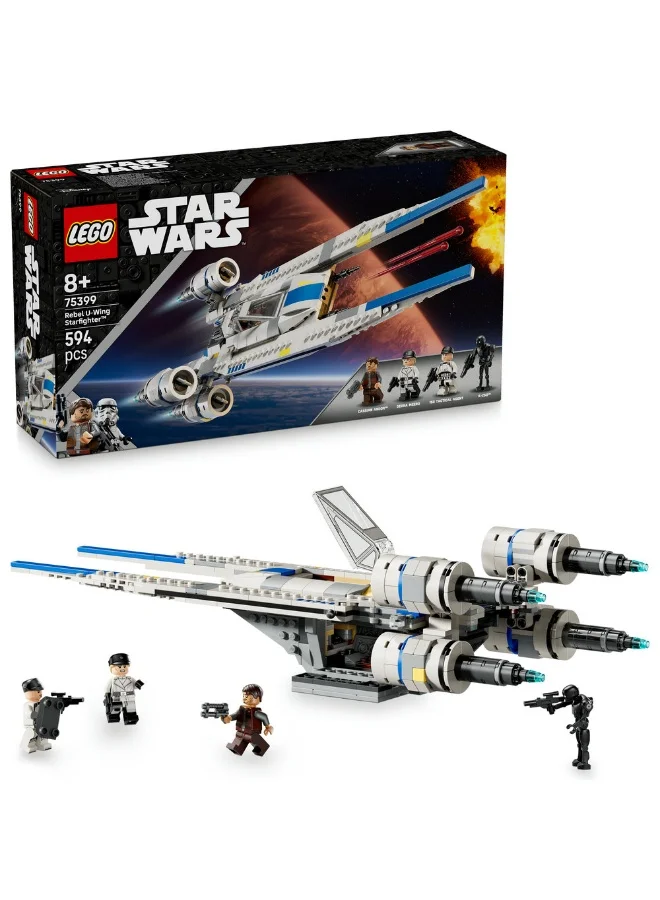 ليغو نموذج مركبة قابلة للبناء مقاتلة المتمردين يو وينغ™ 75399 من ليغو® Star Wars™‍‌‎