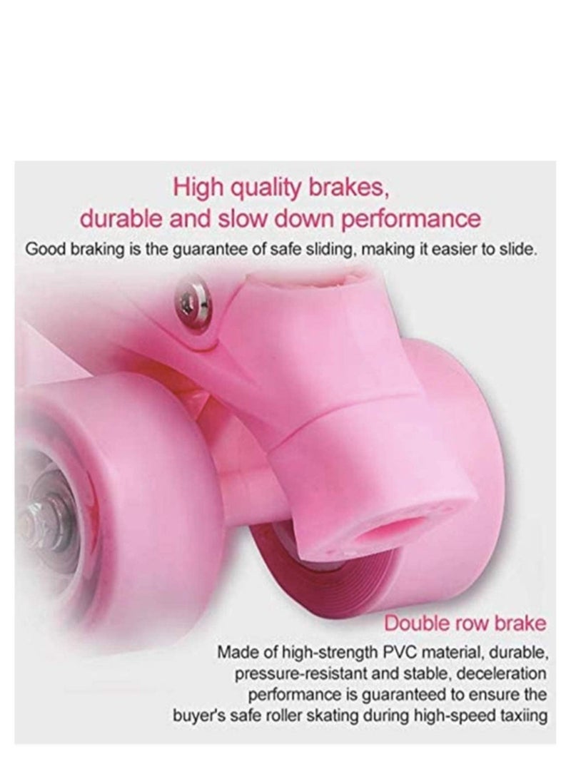 إسكدنيا 4 عجلات، حذاء تزلج قابل للتعديل مقاس L (39-42) سم - Image 4