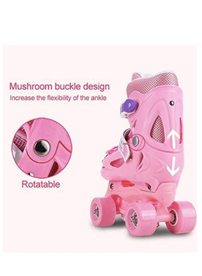 إسكدنيا 4 عجلات، حذاء تزلج قابل للتعديل مقاس L (39-42) سم - Image 5