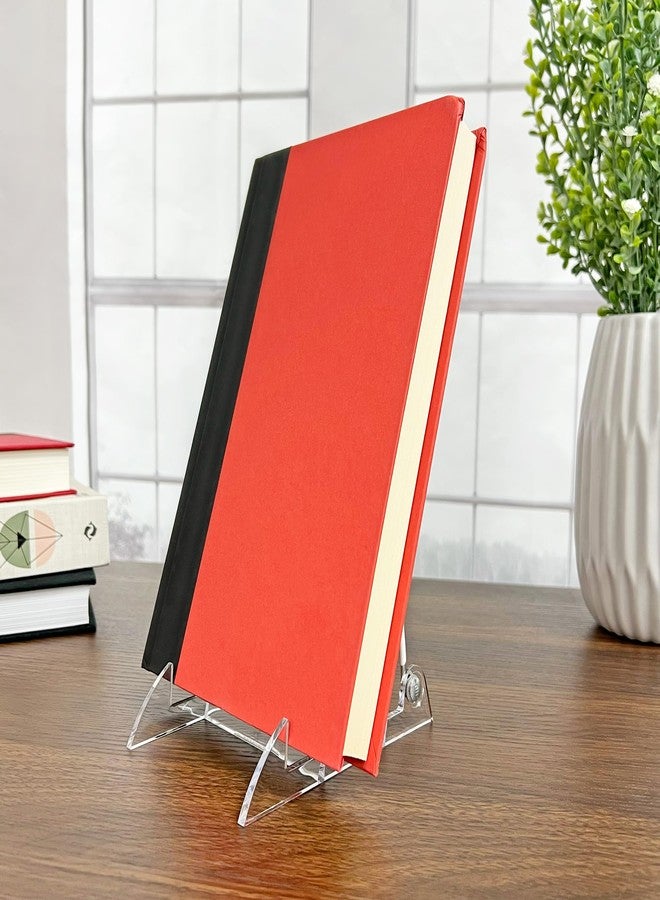GIBSON HOLDERS 3PL Adjustable White Wire and Clear Acrylic Display Easel, 3.875" W x 5.375" D x 5.25" H, Pack of 12 - Image 2
