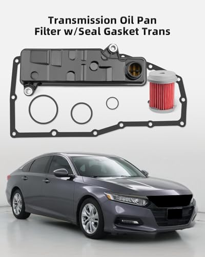 Quaneguzy 25420-5LJ-003 Transmission Filter Oil Pan Gasket Kit Fit for it for Honda CR-V CRV 1.5L 2017-2019 2.4L 2015-2019, for Accord 1.5L 2018-2020 2.4L 2015-2017, for Civic 1.5L 2016-2021 - Image 2