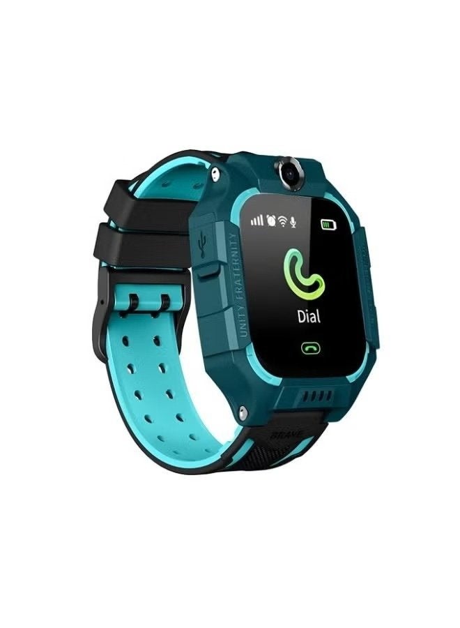 نابي Z7A 1.44 Inch Smart Watch Green Black – Stylish Bluetooth Smartwatch with HD Display, Fitness Activity Tracker, Call & Message Notifications, Sporty Design, Lightweight Daily Wear Smart Watch - Image 1