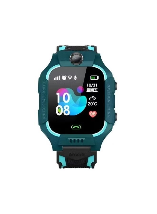 نابي Z7A 1.44 Inch Smart Watch Green Black – Stylish Bluetooth Smartwatch with HD Display, Fitness Activity Tracker, Call & Message Notifications, Sporty Design, Lightweight Daily Wear Smart Watch - Image 2