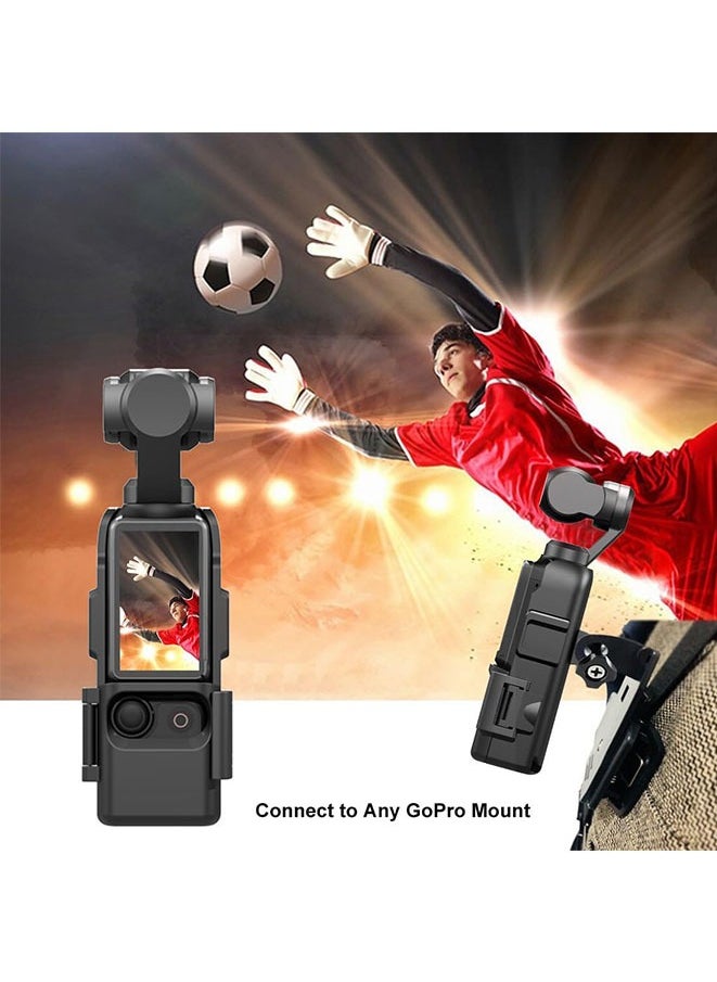 Generic - حامل محول توسيع إطار الحماية لـ DJI OSMO Pocket 3 (أسود) - Image 1